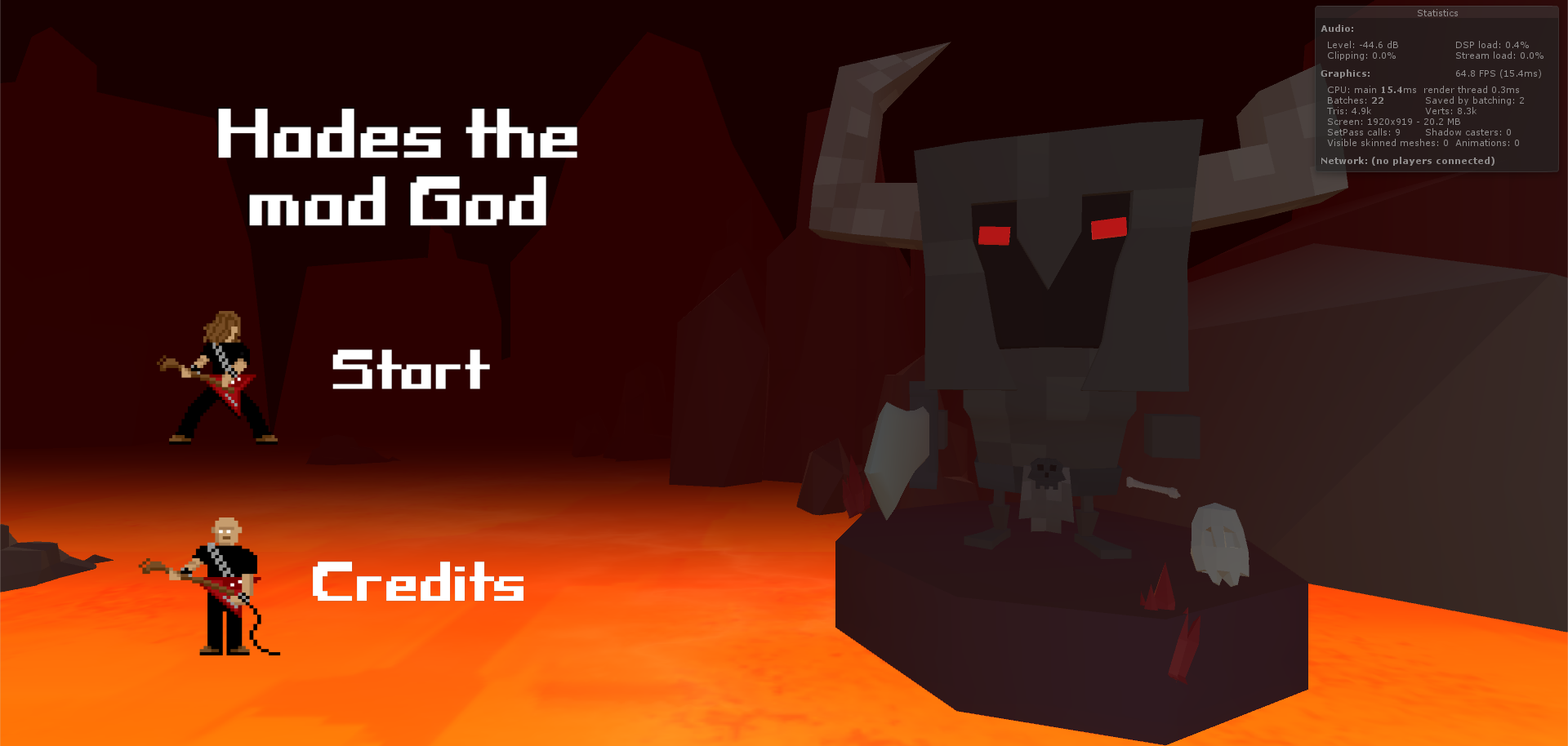 Hades the mad god