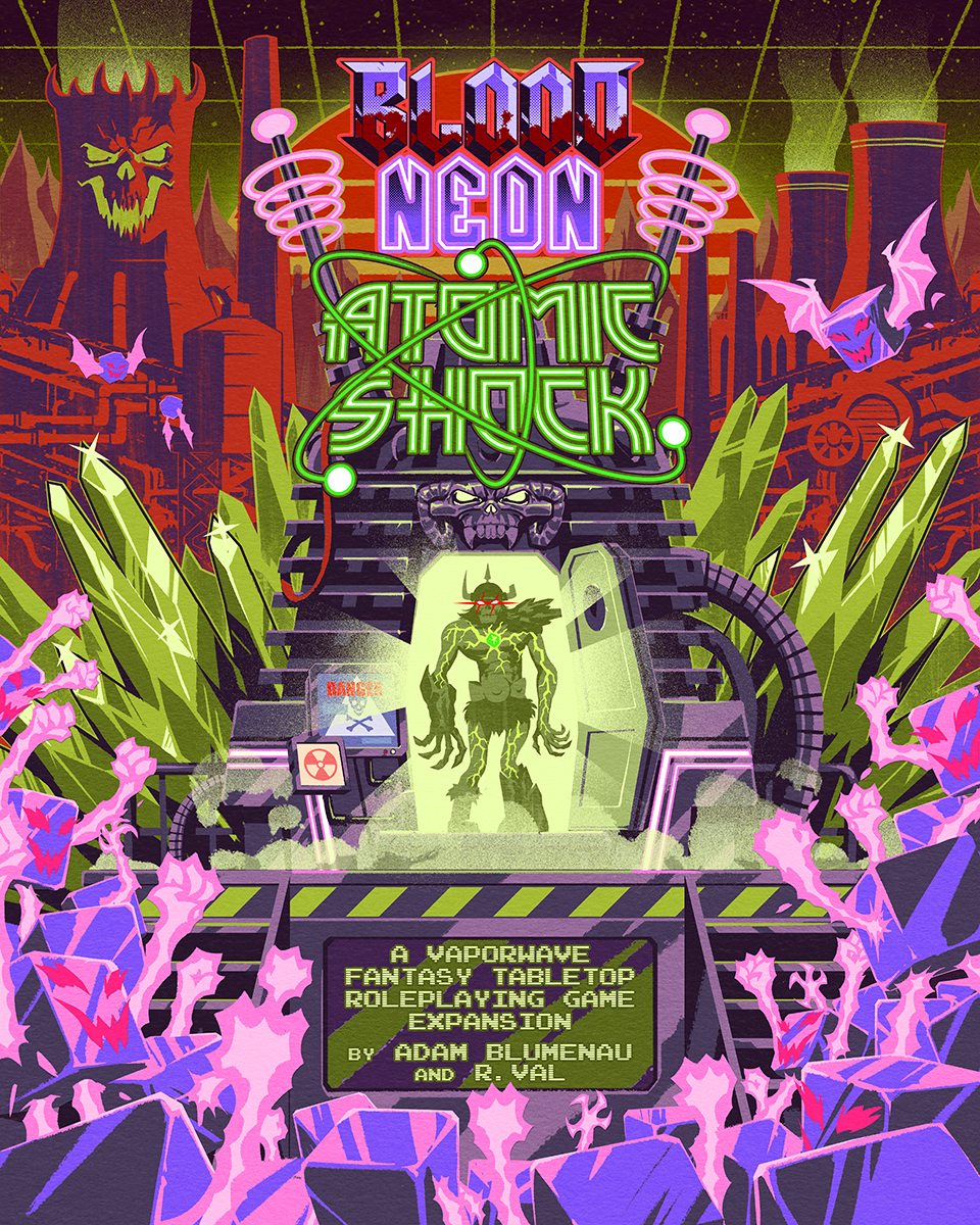 Blood Neon: Atomic Shock by Radmad, Shrike Publishing