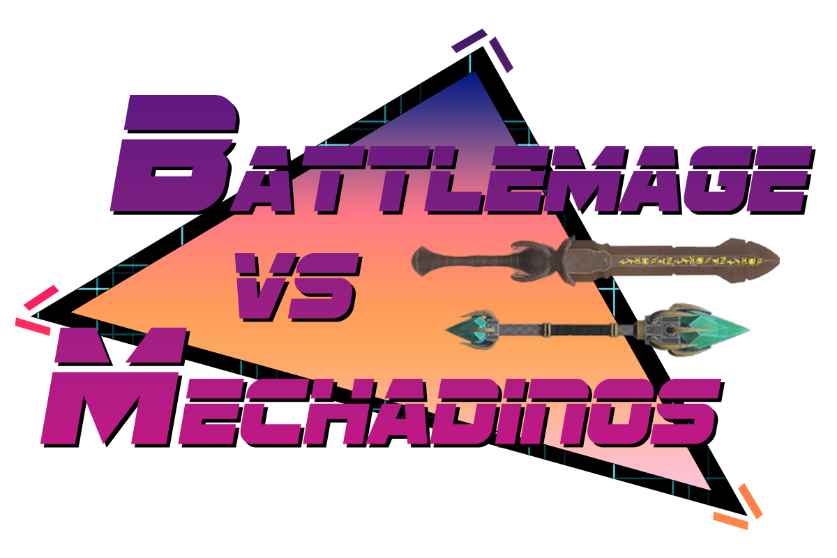 Battlemage vs MechaDinos