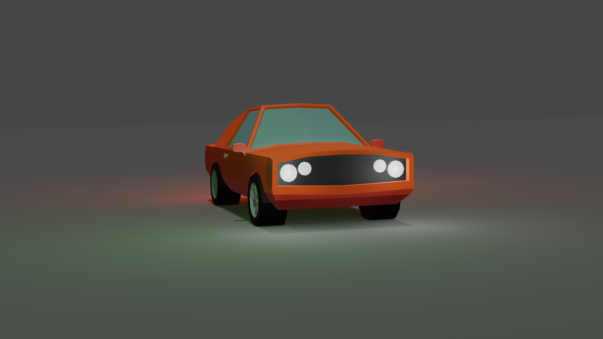 Lowpoly 3D Car V2