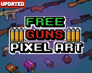 Free guns pixel art Updated - Free Guns Pixel Art by Arlan_TR