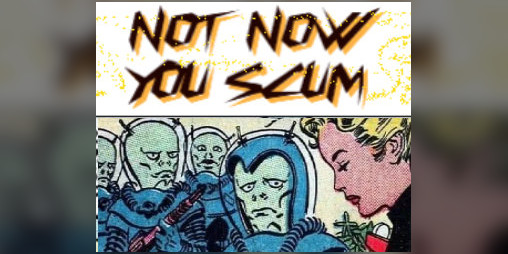 Cover image for Not Now You Scum