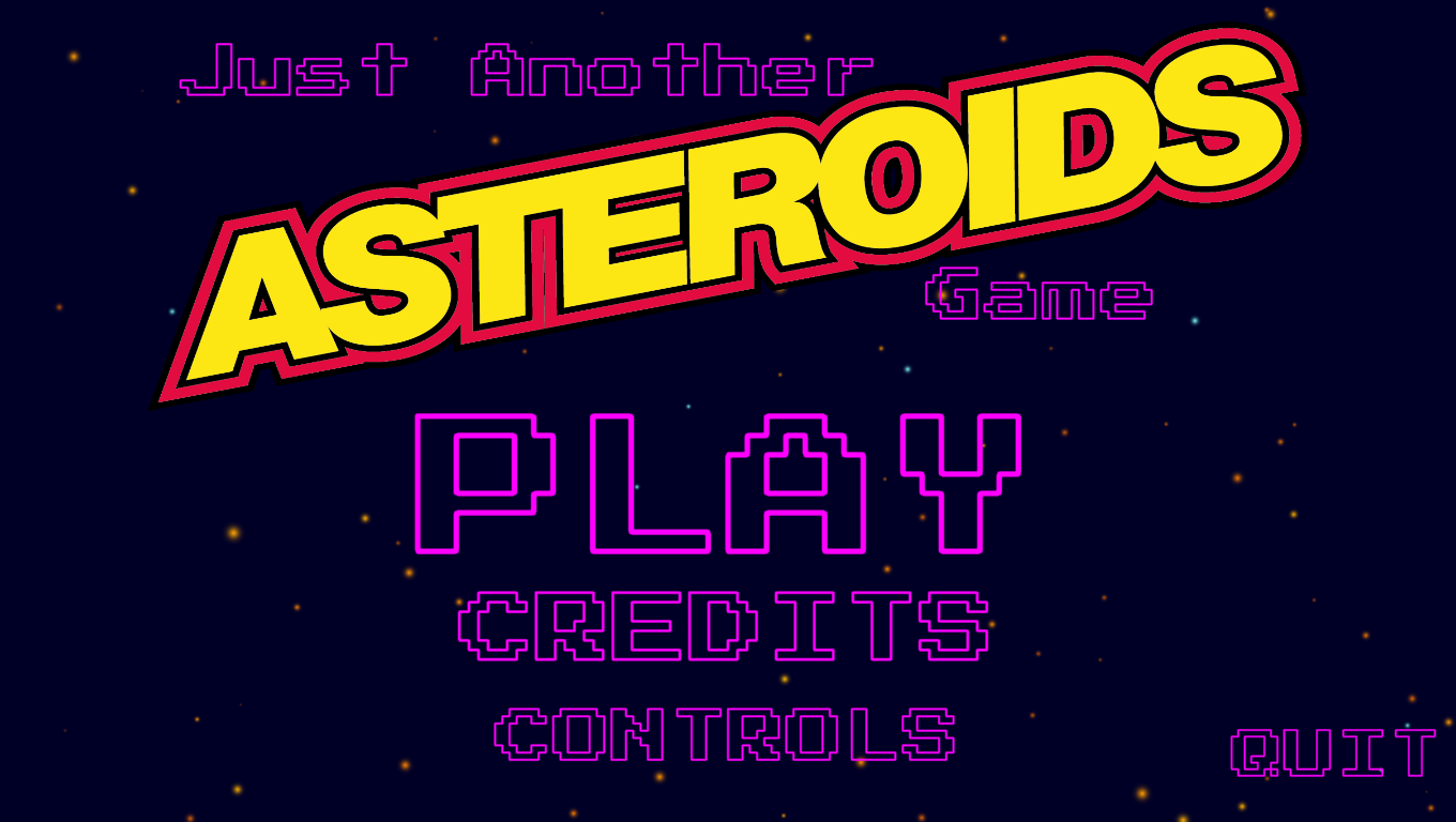 Just Another Asteroids Game