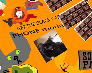 get the black cat phone mode