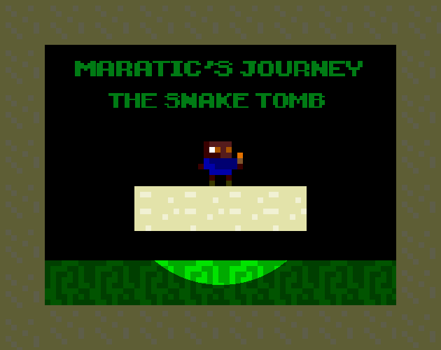 Cover image for Maratic's Journey: The Snake Tomb