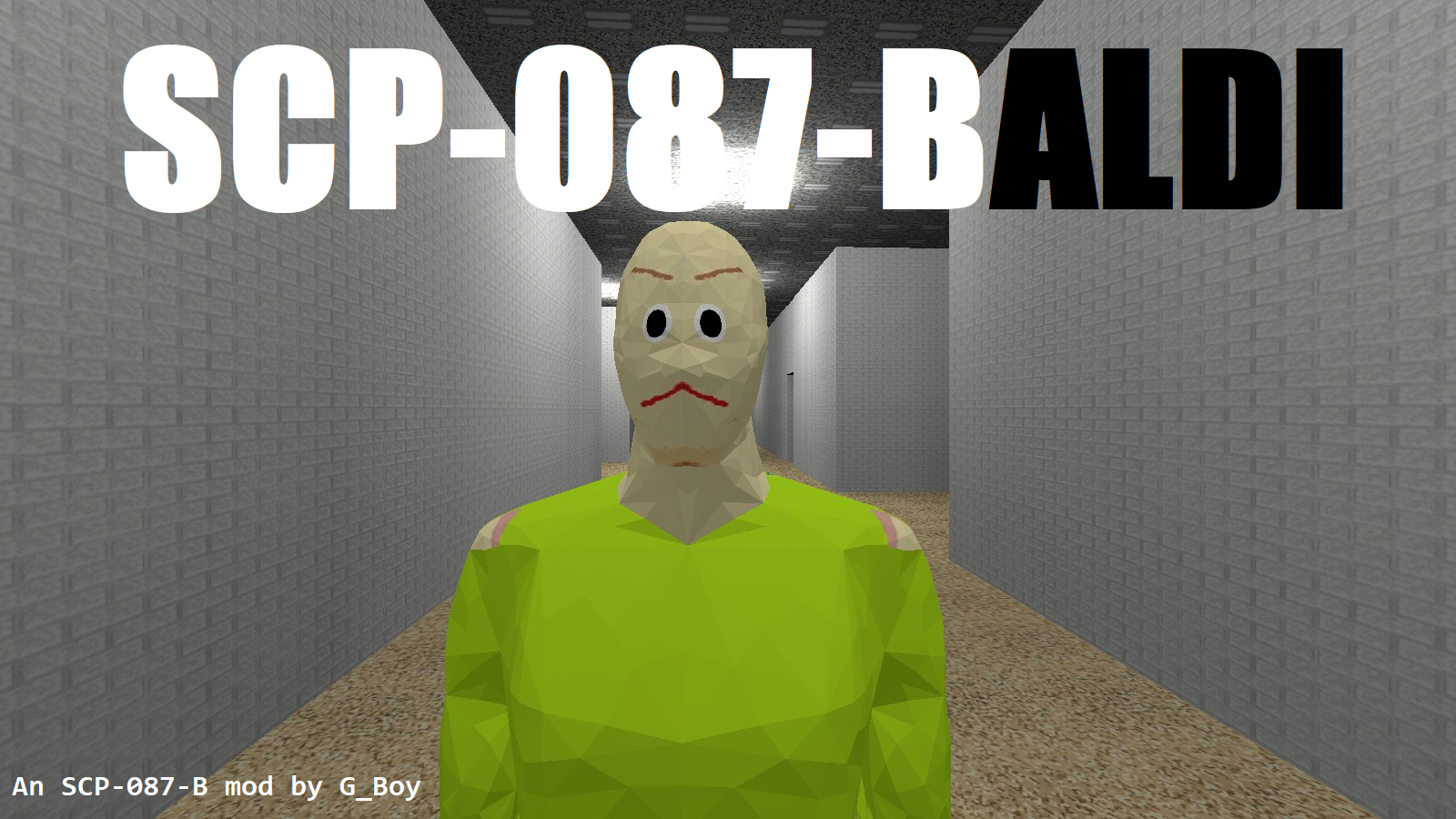 SCP-087-BALDI (SCP-087-B Mod)