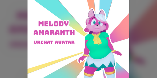 Cover image for Melody Amaranth VRChat Avatar and Model