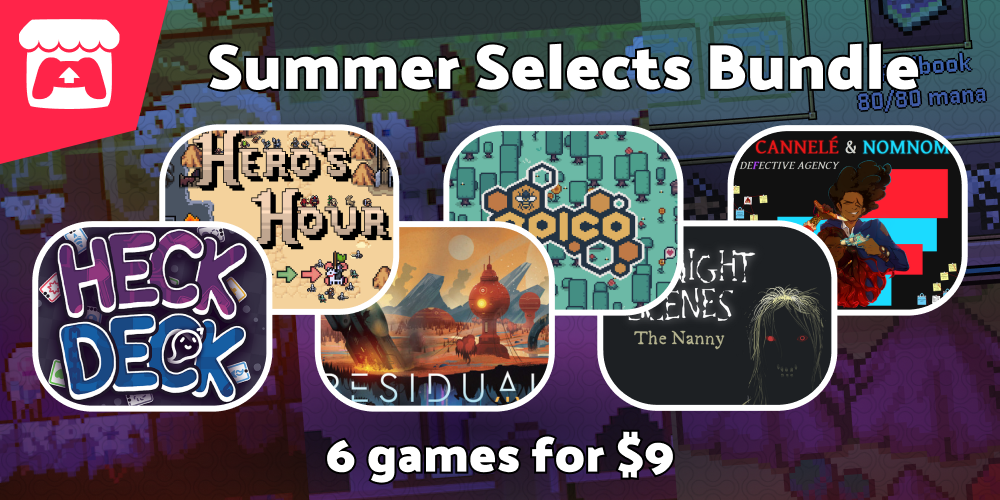 Welcome to the itch.io Summer Sale!