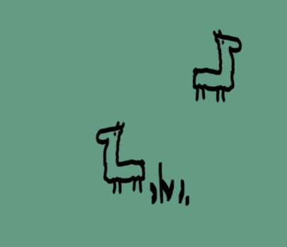 Llamas eat Grass v1.0 by Vandervas Generator