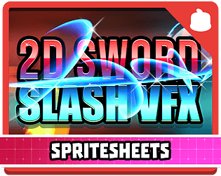 2D Sword Slash VFX, VFX Particles