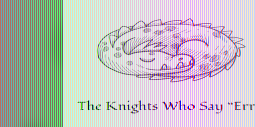 Cover image for The Knights Who Say “Err!”
