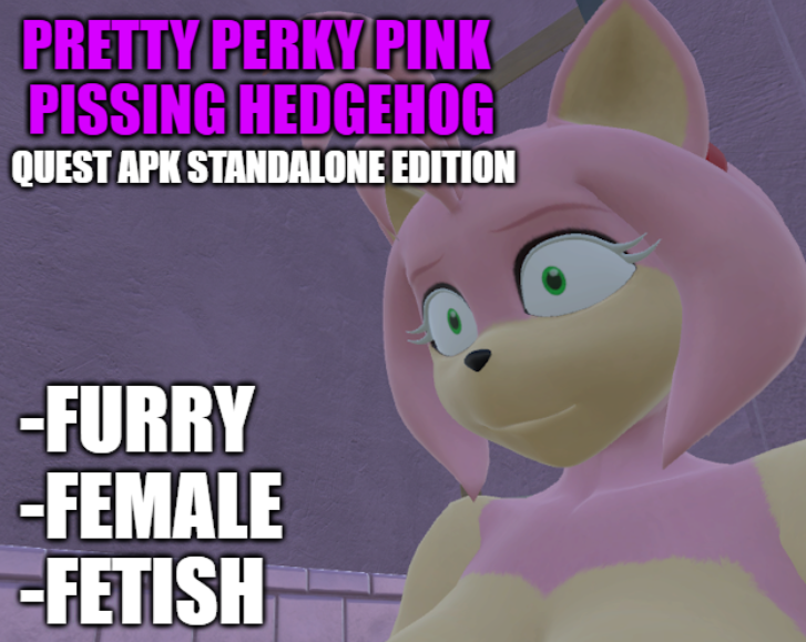 Cover image for Pretty Perky Pink Pissing Hedgehog (Quest)