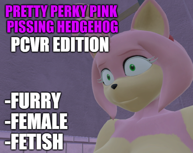 Cover image for Pretty Perky Pink Pissing Hedgehog (PCVR)