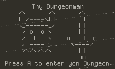 Thy Dungeonman 1 & 2 for Playdate