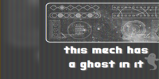 Cover image for this mech has a ghost in it