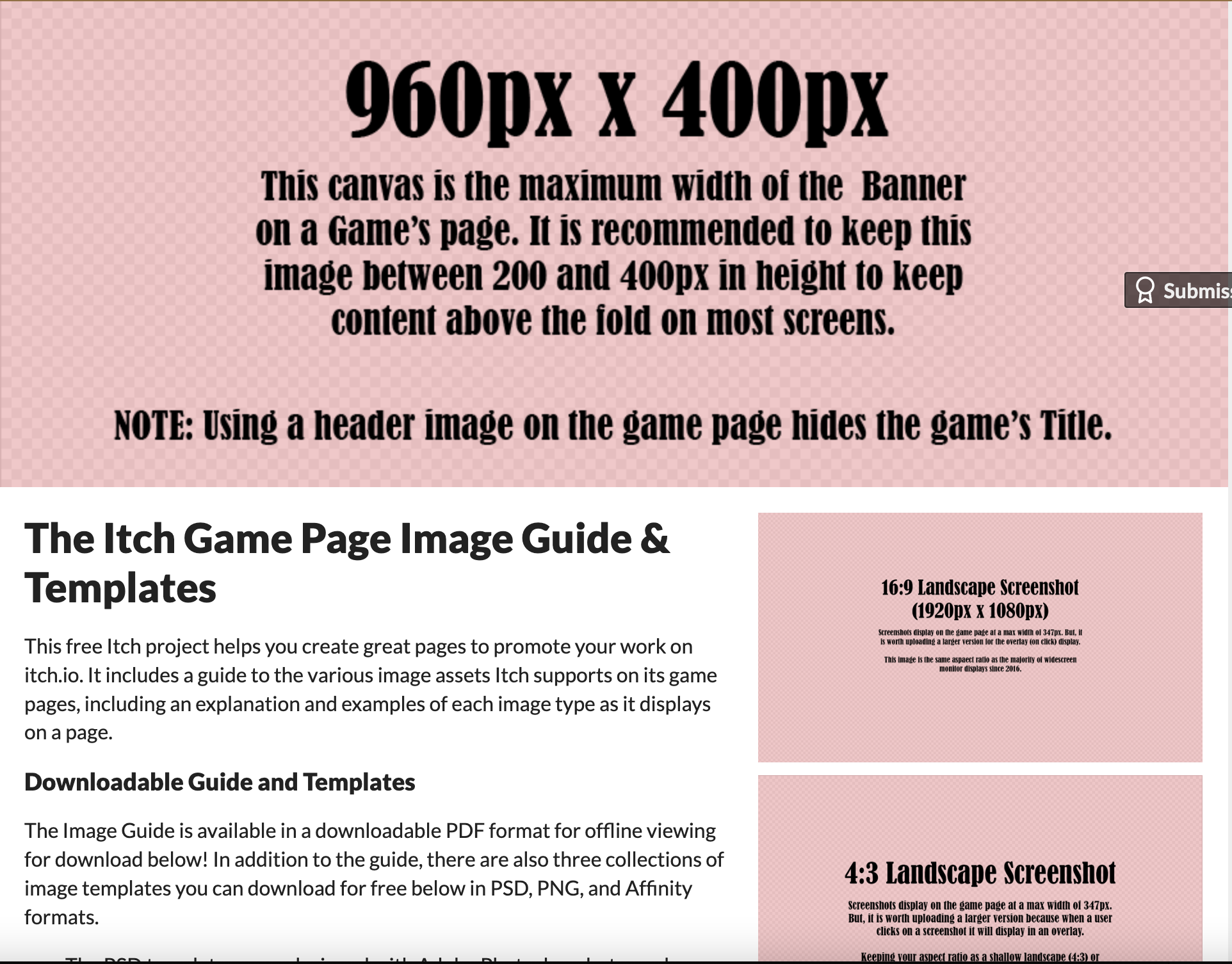 How to create good banner for game/asset pack? - General Discussion - itch. io