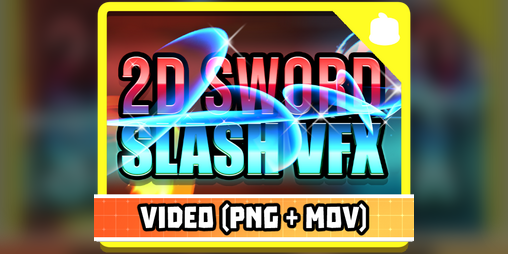 2D Sword Slash VFX, VFX Particles