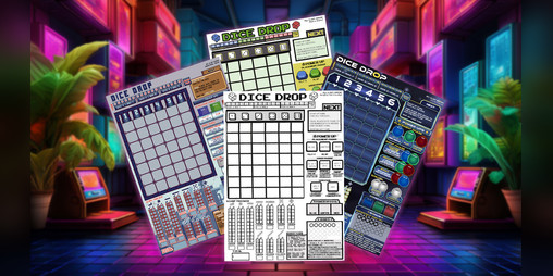 Cover image for Dice Drop - Tetris-inspired Dice Game