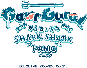 Cover image for Gawr Gura: Shark Shark Panic!