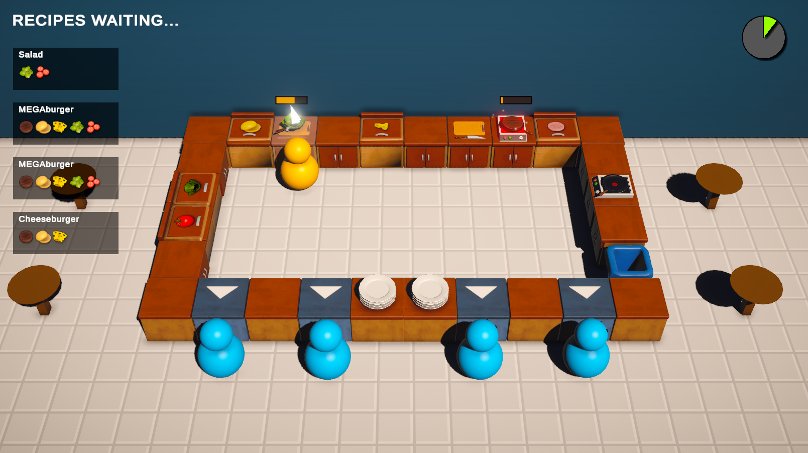 Burger Kitchen Simulator