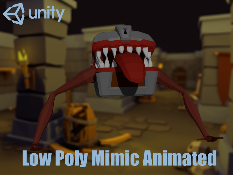 Mimic Low Poly Animated