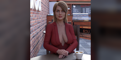 Cover image for 18+ Lesbian Dating Simulator