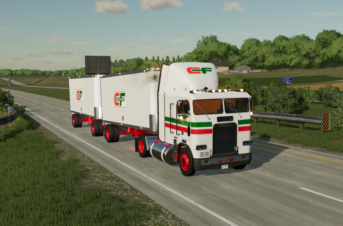 Cover image for 1989 Freightliner FLT Cabover