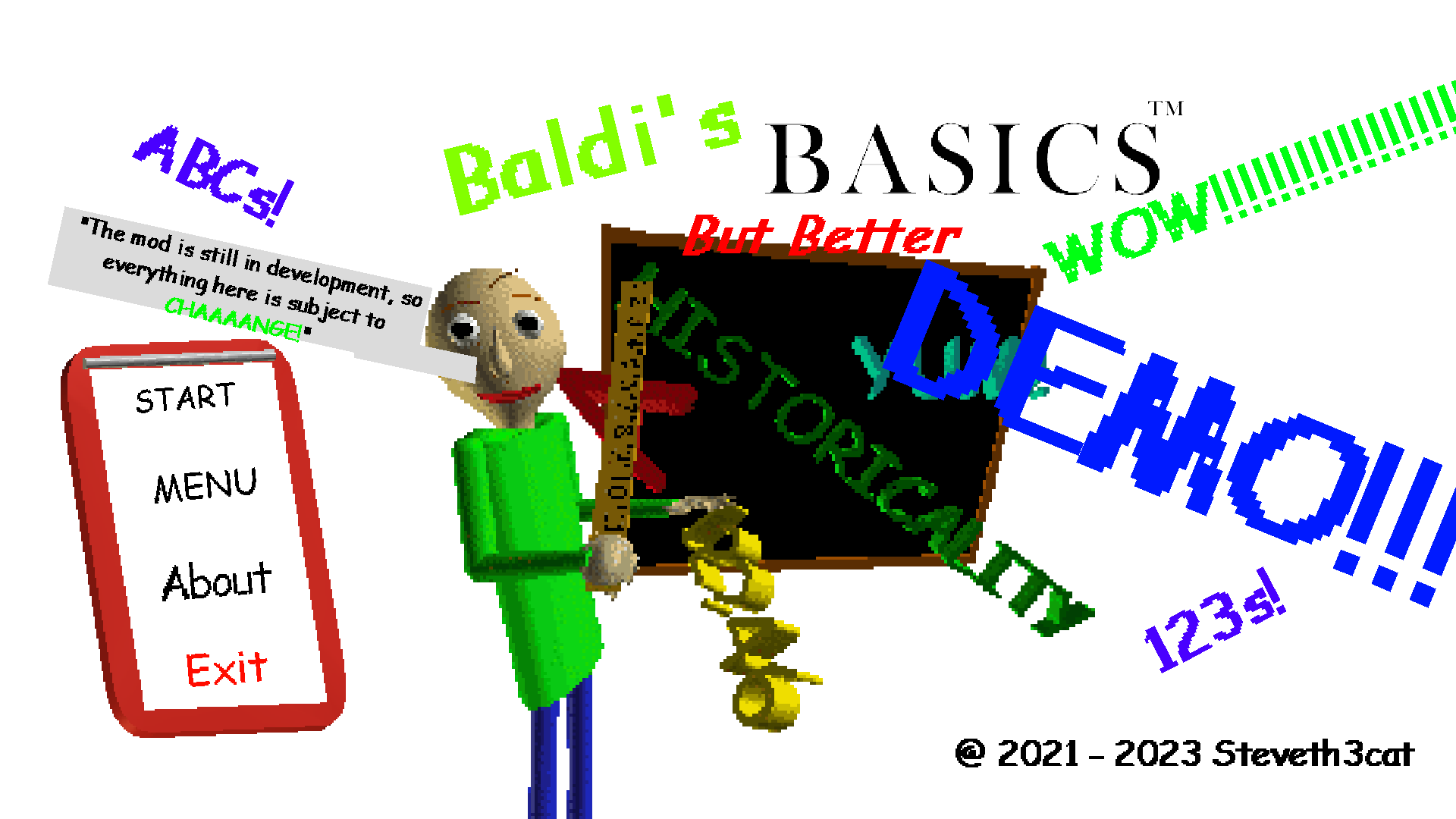 Baldi's basics but better DEMO