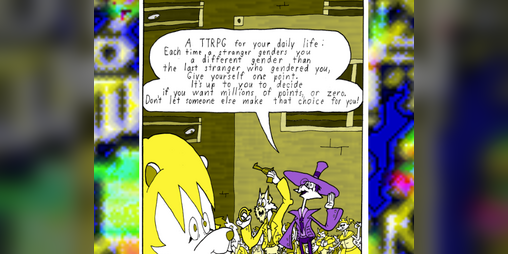 Cover image for A Nonbinary RPG by a Nonbinary Person
