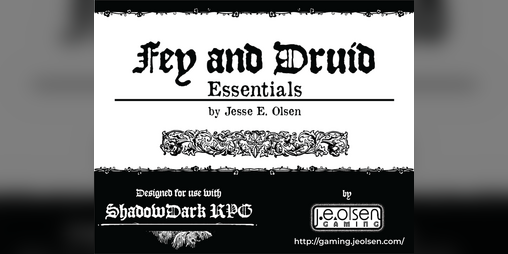Cover image for Fey and Druid Essentials