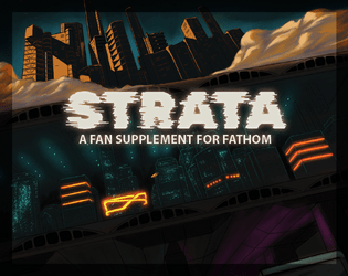 STRATA - a supplement for FATHOM   - Four playbooks for FATHOM 