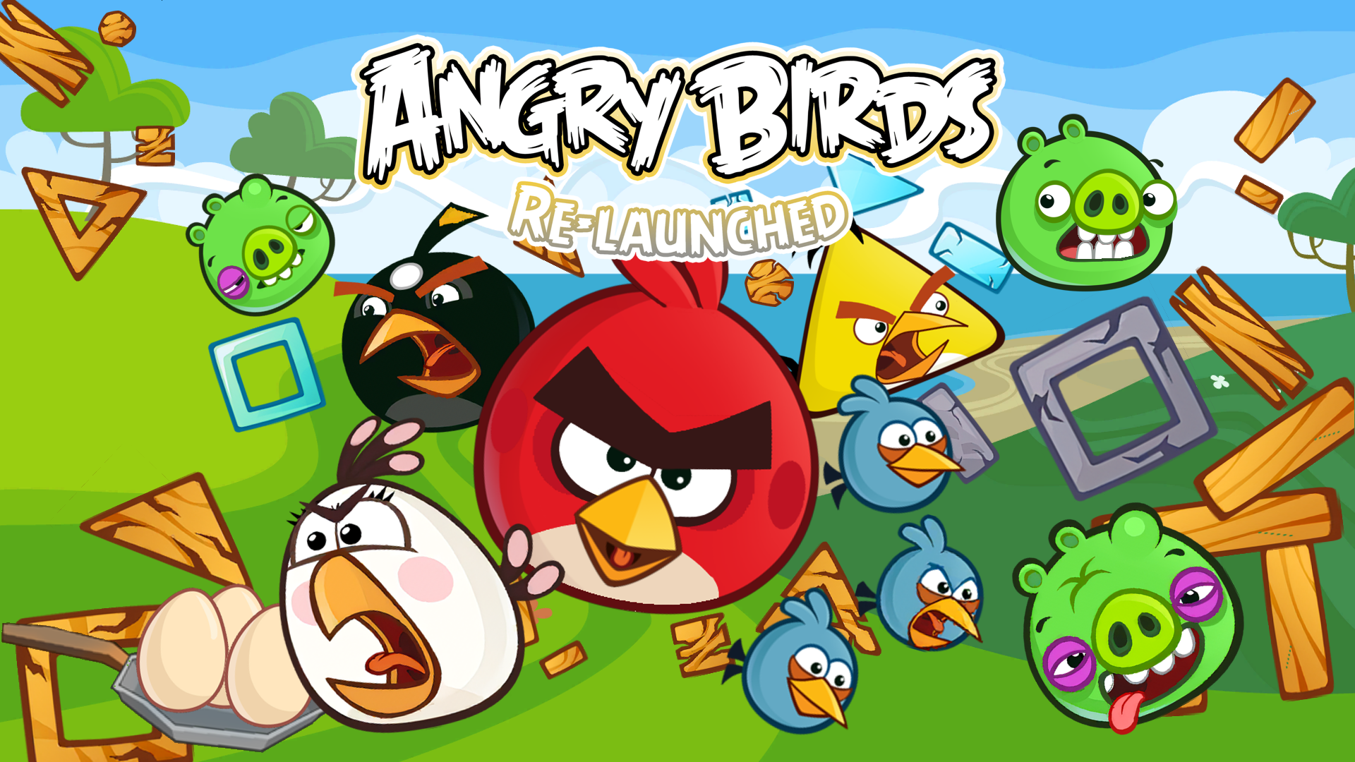 Angry Birds Re-Launched by ernestomoises65