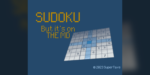 Cover image for Sudoku but it's on the MD