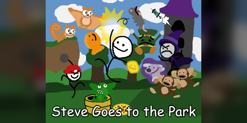Cover image for Steve Goes to the Park
