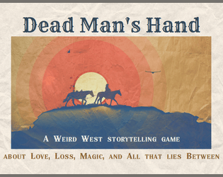 dead man's hand   - a weird west solo storytelling texas holdem hack 