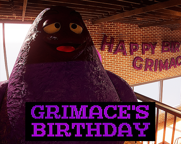 GRIMACE'S BIRTHDAY by Blank Dream Studios