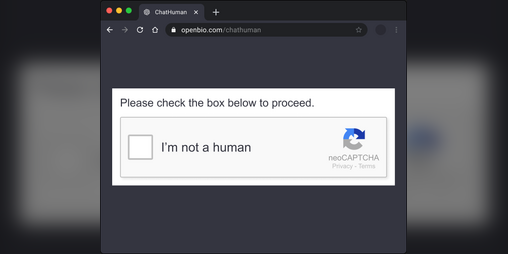 Cover image for Robot ReCaptcha