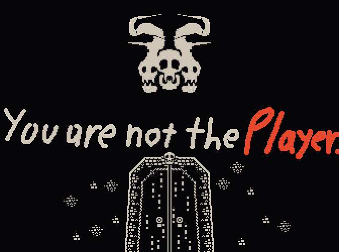 Cover image for You Are Not The Player.