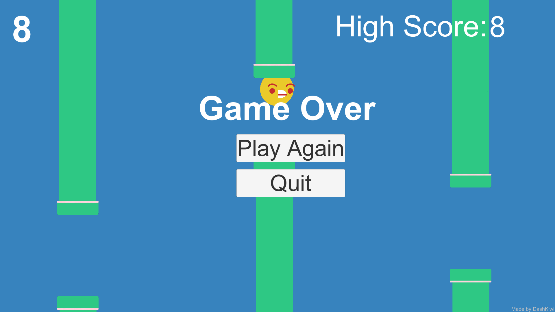 My First Unity Game(Flappy Bird)