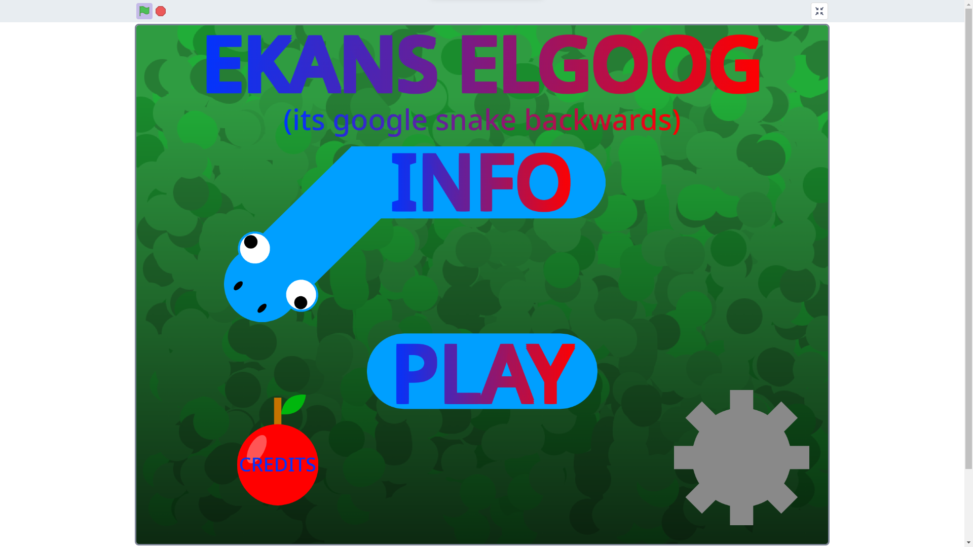 Play Snake Game by Google - elgooG