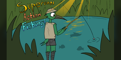 Cover image for SUPERCOOL ACTION FISHING!!!