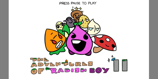 Cover image for The Adventures of Radish Boy 2