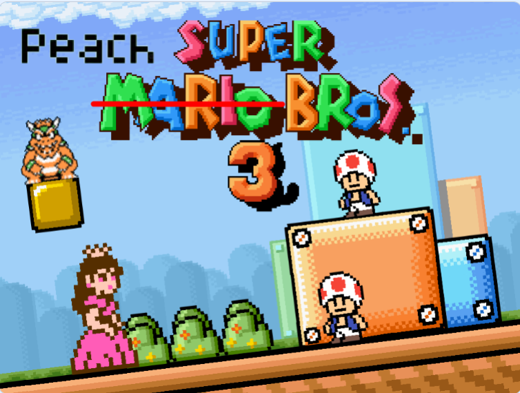 Super Peach Bros 3. by YuvalJames29 for GMTK Game Jam 2023 - itch.io