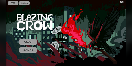 Cover image for Blazing Crow
