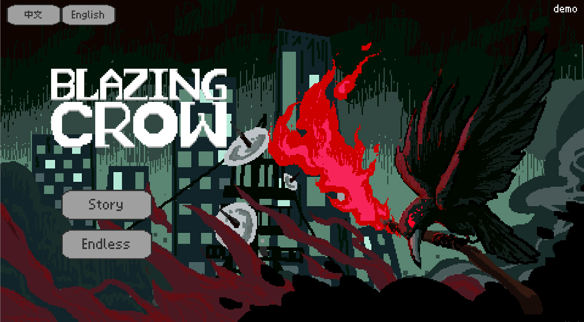 Cover image for Blazing Crow