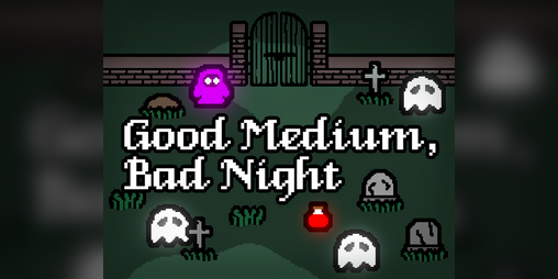 Cover image for Good Medium, Bad Night