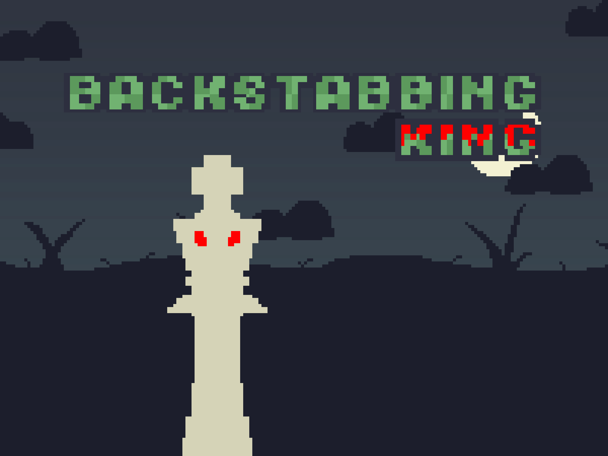 Cover image for Backstabbing King
