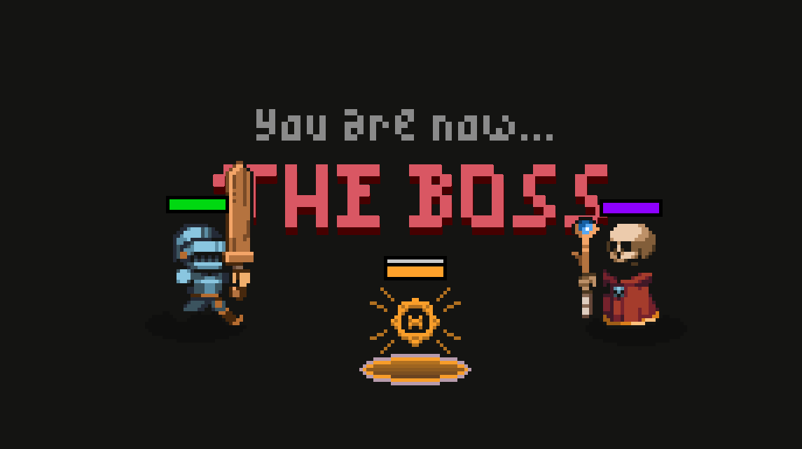 You Are Now The Boss
