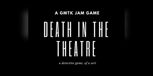 Cover image for Death in the Theatre