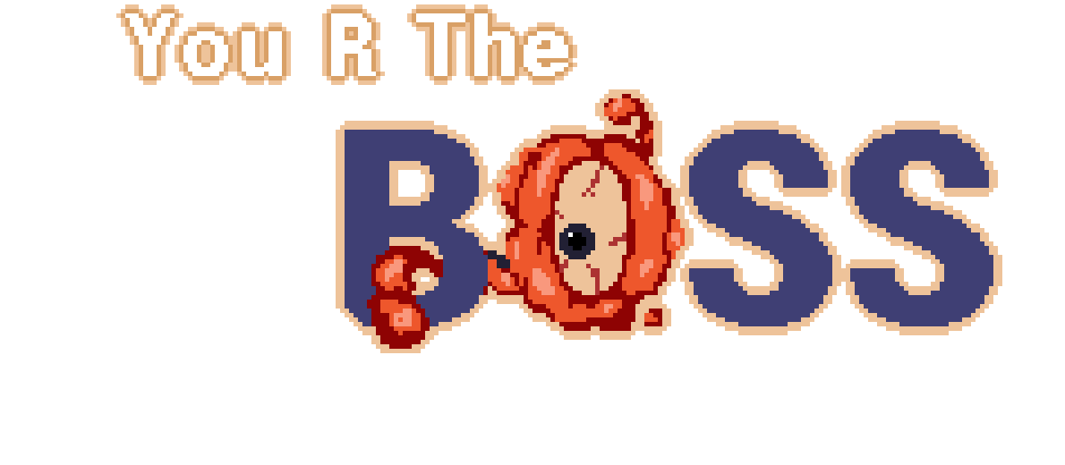 You R the Boss... from a space shooting game